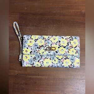 Floral Wristlet Clutch